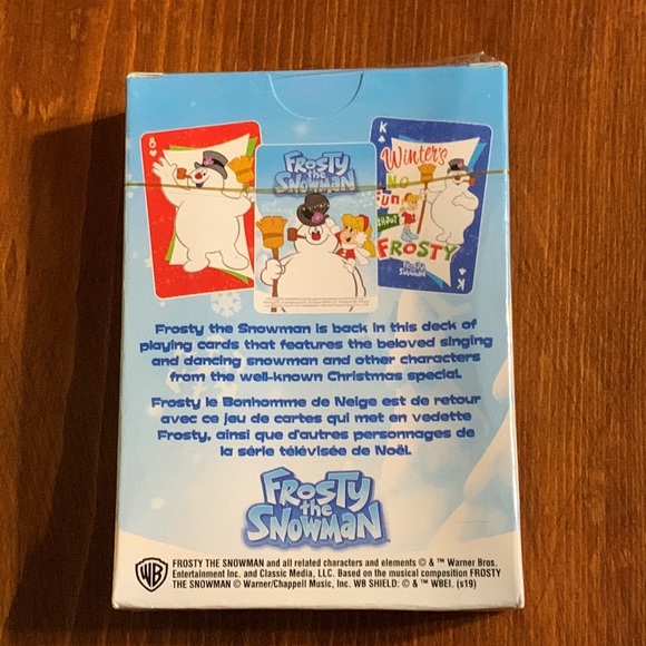 FROSTY THE SNOWMAN ☃️ PLAYING CARDS - Picture 3 of 4